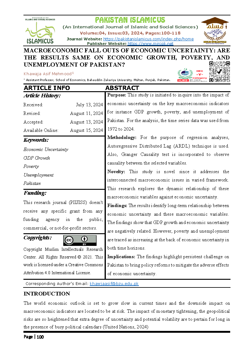 09 Eng Final PAKISTAN ISLAMICUS July September 2024 Vol 04 Issue 03 Citation Page