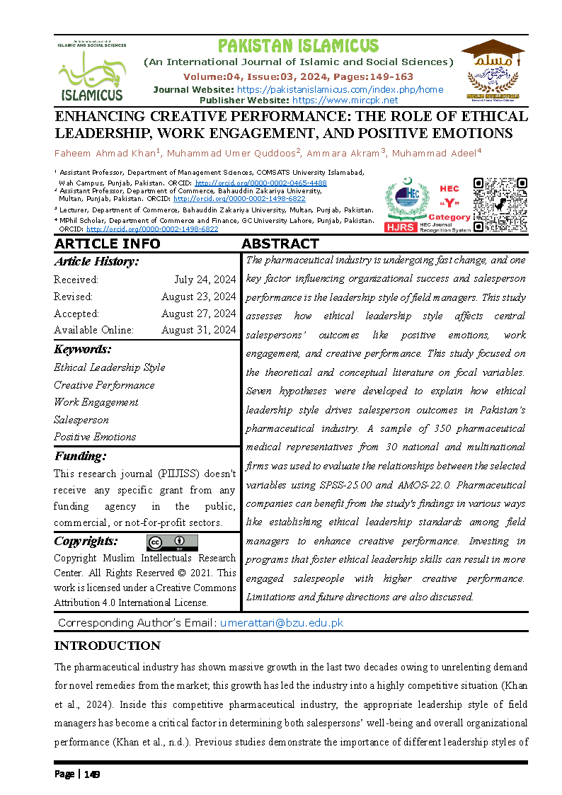12 Eng Final PAKISTAN ISLAMICUS July September 2024 Vol 04 Issue 03 Citation Page
