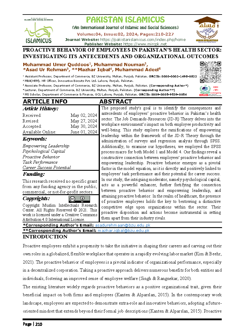 17 Eng Final PAKISTAN ISLAMICUS April June 2024 Vol 04 Issue 02 Citation Page