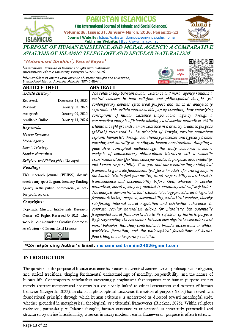 02 Eng Final PAKISTAN ISLAMICUS January March 2026 Vol 06 Issue 01 Citation Page