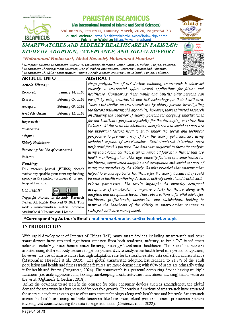 08 English Final PAKISTAN ISLAMICUS January March 2026 Vol 06 Issue 01 Citation Page